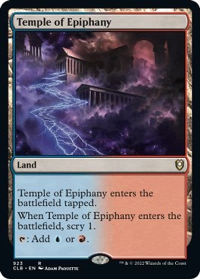 Temple of Epiphany Commander Legends: Battle for Baldur's Gate Magic card