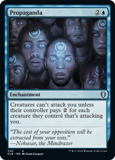 Propaganda Commander Legends: Battle for Baldur's Gate Magic card