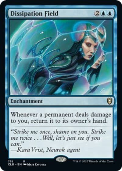 Dissipation Field Commander Legends: Battle for Baldur's Gate Magic card
