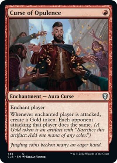 Curse of Opulence Commander Legends: Battle for Baldur's Gate Magic card