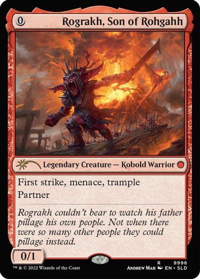 Rograkh Son of Rohgahh Secret Lair Drop Series Magic card
