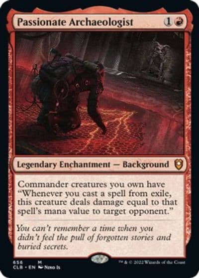 Passionate Archaeologist Commander Legends: Battle for Baldur's Gate Magic card