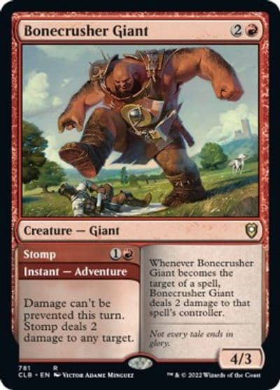 Bonecrusher Giant Commander Legends: Battle for Baldur's Gate Magic card