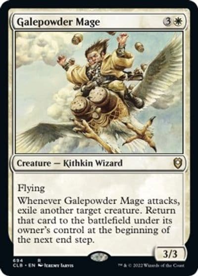 Galepowder Mage Commander Legends: Battle for Baldur's Gate Magic card