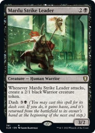 Mardu Strike Leader Commander Legends: Battle for Baldur's Gate Magic card