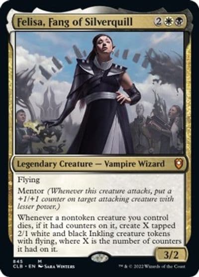 Felisa Fang of Silverquill Commander Legends: Battle for Baldur's Gate Magic card