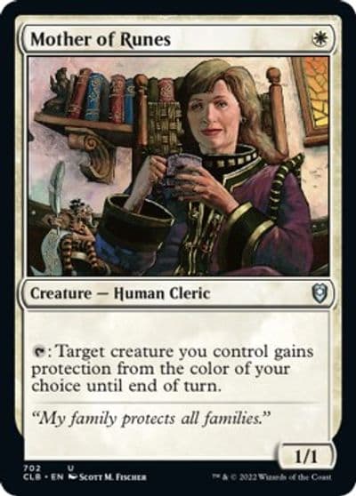 Mother of Runes Commander Legends: Battle for Baldur's Gate Magic card