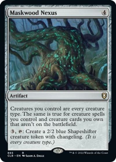Maskwood Nexus Commander Legends: Battle for Baldur's Gate Magic card