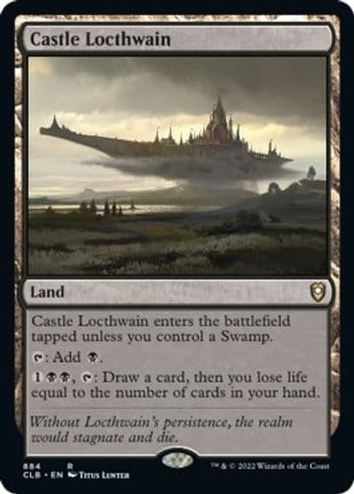 Castle Locthwain Commander Legends: Battle for Baldur's Gate Magic card