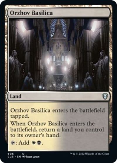 Orzhov Basilica Commander Legends: Battle for Baldur's Gate Magic card