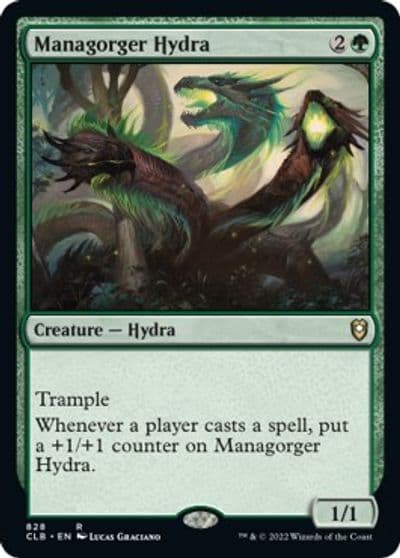 Managorger Hydra Commander Legends: Battle for Baldur's Gate Magic card