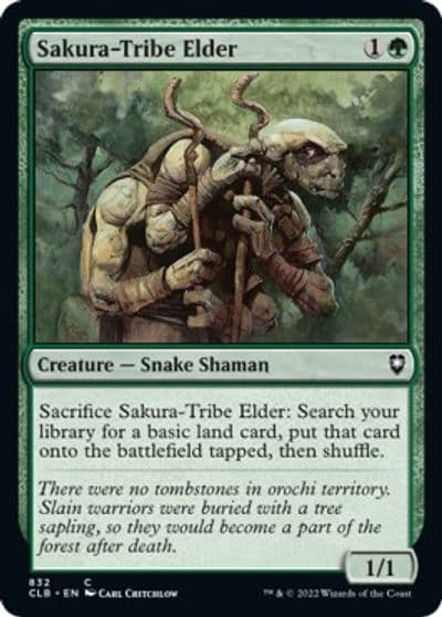Sakura Tribe Elder Commander Legends: Battle for Baldur's Gate Magic card