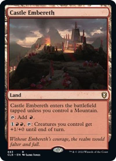 Castle Embereth Commander Legends: Battle for Baldur's Gate Magic card