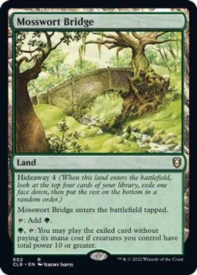 Mosswort Bridge Commander Legends: Battle for Baldur's Gate Magic card