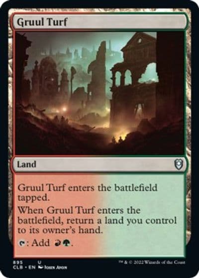 Gruul Turf Commander Legends: Battle for Baldur's Gate Magic card