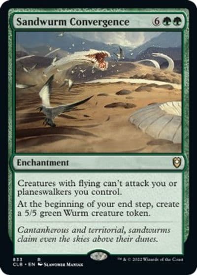 Sandwurm Convergence Commander Legends: Battle for Baldur's Gate Magic card