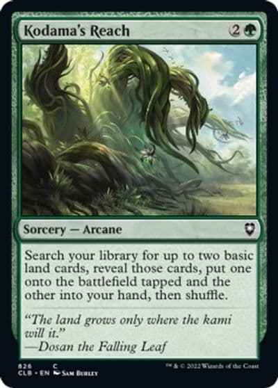 Kodamas Reach Commander Legends: Battle for Baldur's Gate Magic card