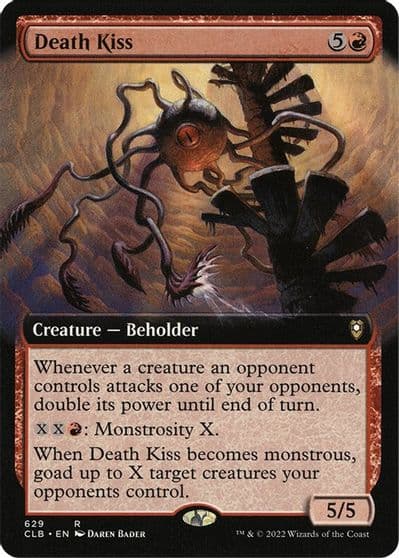 Death Kiss Extended Art Commander Legends: Battle for Baldur's Gate Magic card