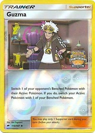 Guzma (Regional Championships) [Staff] League & Championship Cards Pokemon card