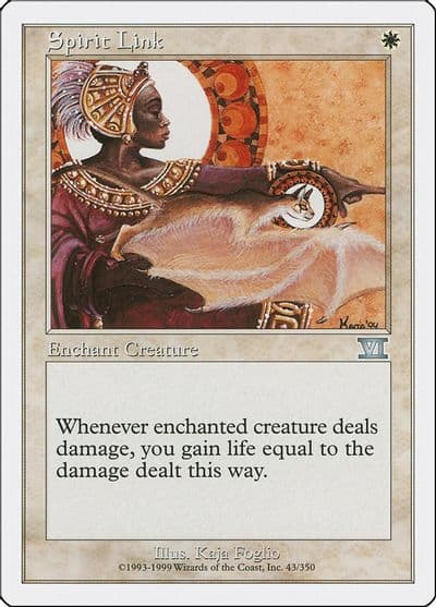 Spirit Link Classic Sixth Edition Magic card