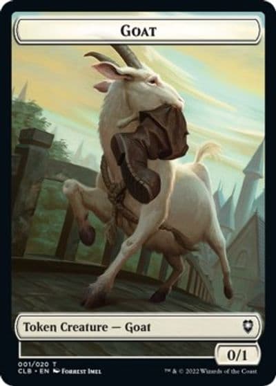 Goat Token Commander Legends: Battle for Baldur's Gate Magic card