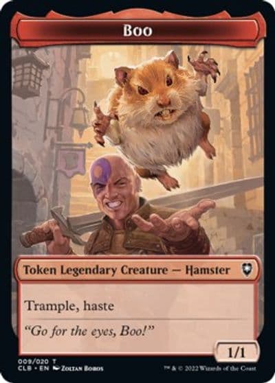 Boo Token Commander Legends: Battle for Baldur's Gate Magic card