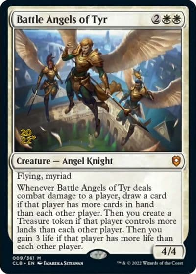Battle Angels of Tyr Prerelease Cards Magic card