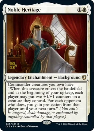 Noble Heritage Prerelease Cards Magic card