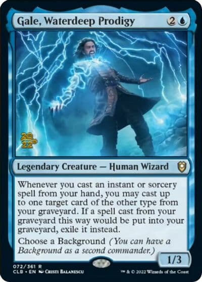 Gale Waterdeep Prodigy Prerelease Cards Magic card