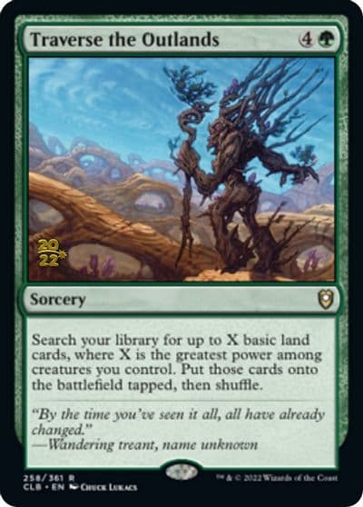 Traverse the Outlands Prerelease Cards Magic card