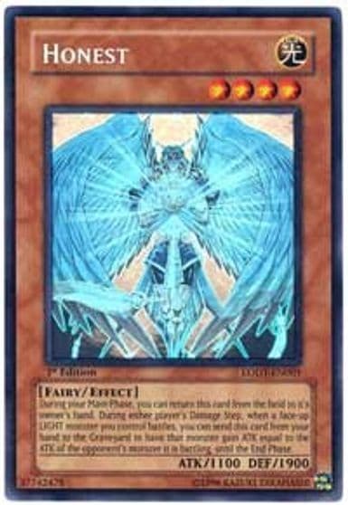 Honest Ghost Rare Light of Destruction Yu-Gi-Oh! card