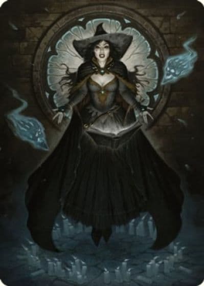 Tasha the Witch Queen Art Card 76 81 Art Series: Commander Legends: Battle for Baldur's Gate Magic card