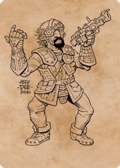 Jan Jansen Chaos Crafter Art Card Art Series: Commander Legends: Battle for Baldur's Gate Magic card
