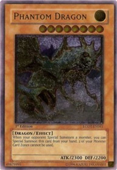 Phantom Dragon UTR Light of Destruction Yu-Gi-Oh! card