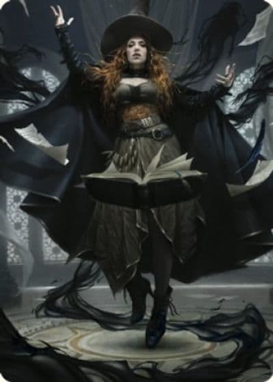 Tasha the Witch Queen Art Card 41 81 Art Series: Commander Legends: Battle for Baldur's Gate Magic card