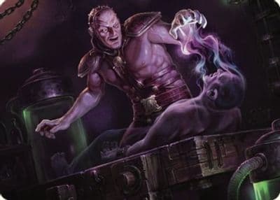 Jon Irenicus Shattered One Art Card 37 81 Art Series: Commander Legends: Battle for Baldur's Gate Magic card