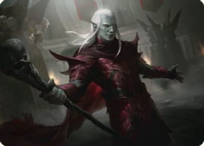 Baeloth Barrityl Entertainer Art Card Art Series: Commander Legends: Battle for Baldur's Gate Magic card