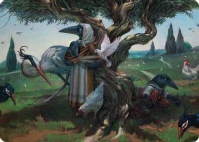 Kindred Discovery Art Card Art Series: Commander Legends: Battle for Baldur's Gate Magic card