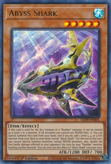 Abyss Shark Legendary Duelists: Duels From the Deep Yu-Gi-Oh! card