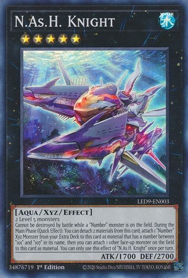 NAsH Knight Legendary Duelists: Duels From the Deep Yu-Gi-Oh! card