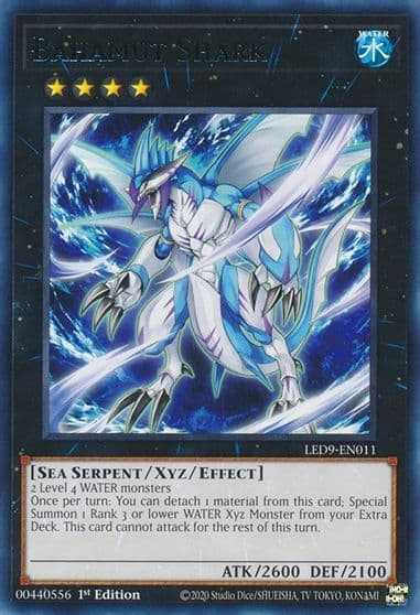 Bahamut Shark Legendary Duelists: Duels From the Deep Yu-Gi-Oh! card