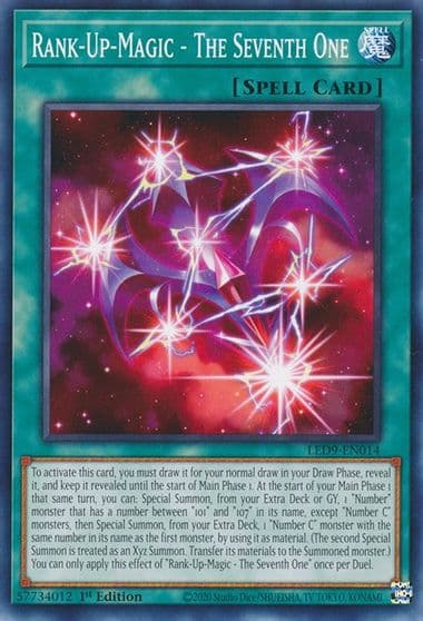 Rank Up Magic The Seventh One Legendary Duelists: Duels From the Deep Yu-Gi-Oh! card
