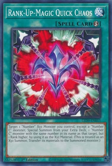 Rank Up Magic Quick Chaos Legendary Duelists: Duels From the Deep Yu-Gi-Oh! card
