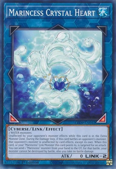 Marincess Crystal Heart Legendary Duelists: Duels From the Deep Yu-Gi-Oh! card