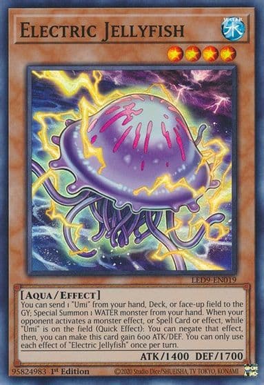 Electric Jellyfish Legendary Duelists: Duels From the Deep Yu-Gi-Oh! card