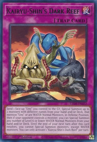 Kairyu Shins Dark Reef Legendary Duelists: Duels From the Deep Yu-Gi-Oh! card