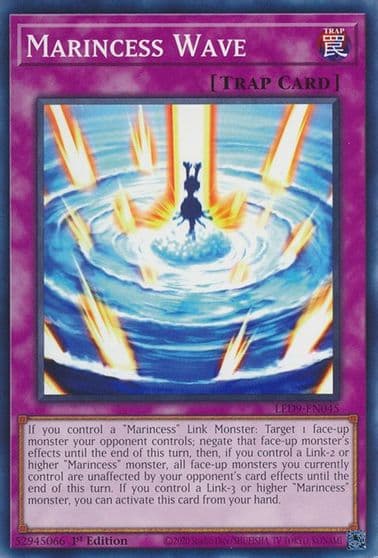 Marincess Wave Legendary Duelists: Duels From the Deep Yu-Gi-Oh! card