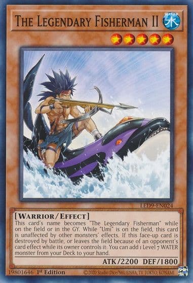 The Legendary Fisherman II Legendary Duelists: Duels From the Deep Yu-Gi-Oh! card
