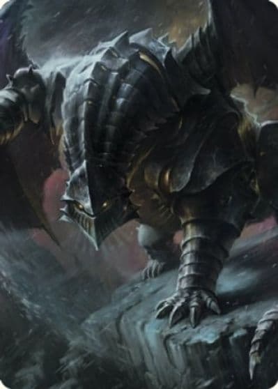 Chardalyn Dragon Art Card Art Series: Commander Legends: Battle for Baldur's Gate Magic card