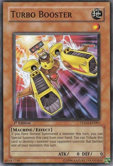 Turbo Booster The Duelist Genesis Yu-Gi-Oh! card